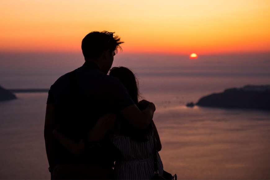 Explore the romantic side of Santorini-Renew your vows in Santorini's idyllic settings-KamariTours