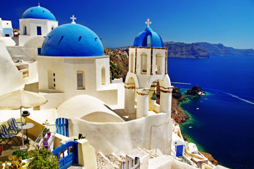 Santorini's Blue-Domed Churches-A Glimpse into History-Domed Churches-KamariTours